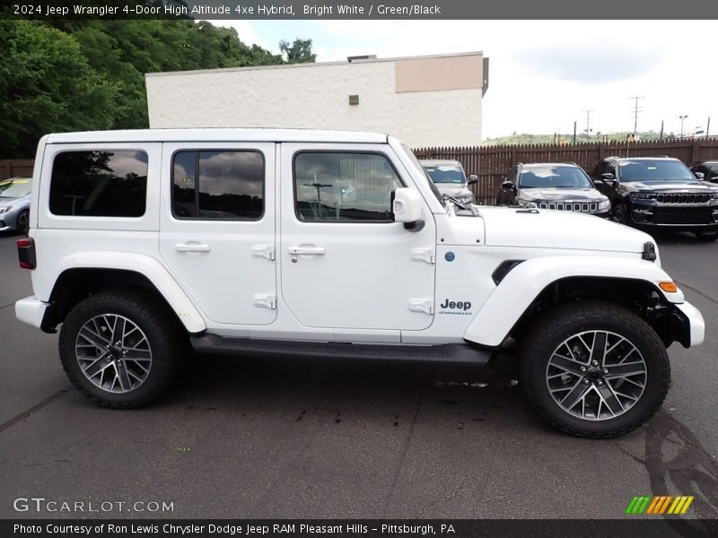  2024 Wrangler 4-Door High Altitude 4xe Hybrid Bright White