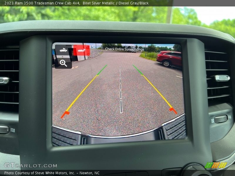Billet Silver Metallic / Diesel Gray/Black 2023 Ram 3500 Tradesman Crew Cab 4x4