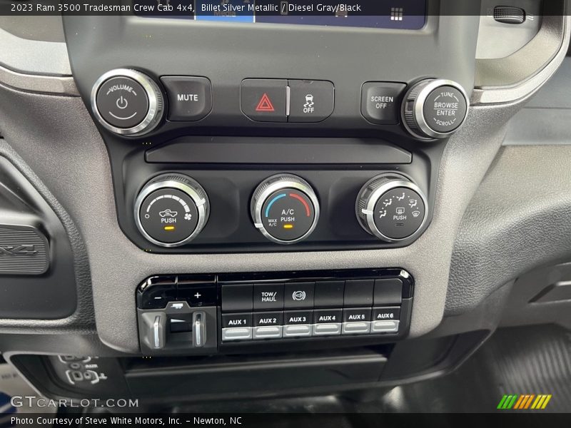 Controls of 2023 3500 Tradesman Crew Cab 4x4