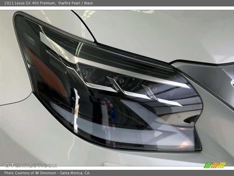 Starfire Pearl / Black 2021 Lexus GX 460 Premium