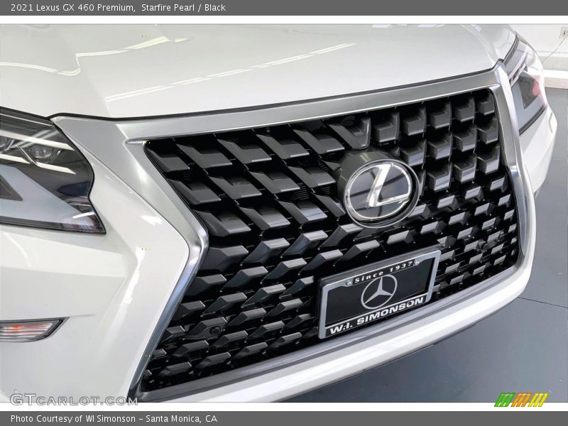 Starfire Pearl / Black 2021 Lexus GX 460 Premium