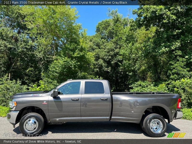  2023 3500 Tradesman Crew Cab 4x4 Granite Crystal Metallic