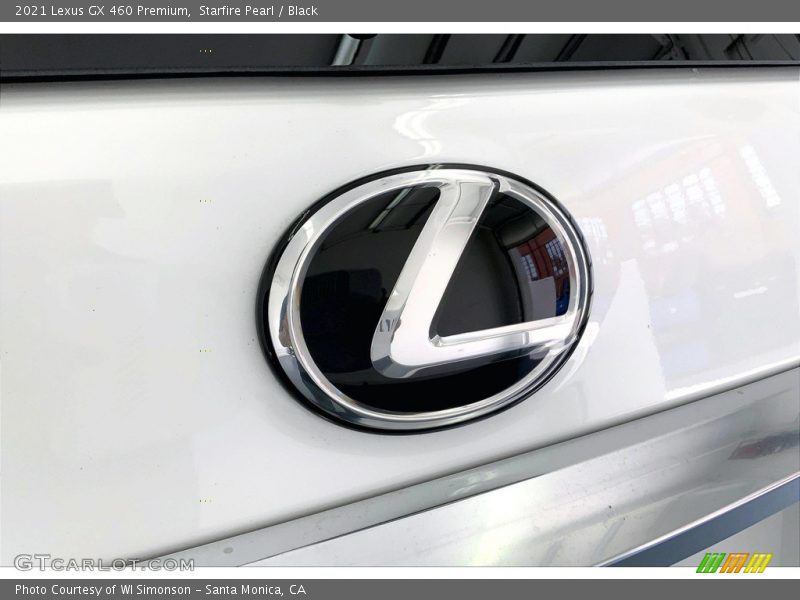 Starfire Pearl / Black 2021 Lexus GX 460 Premium