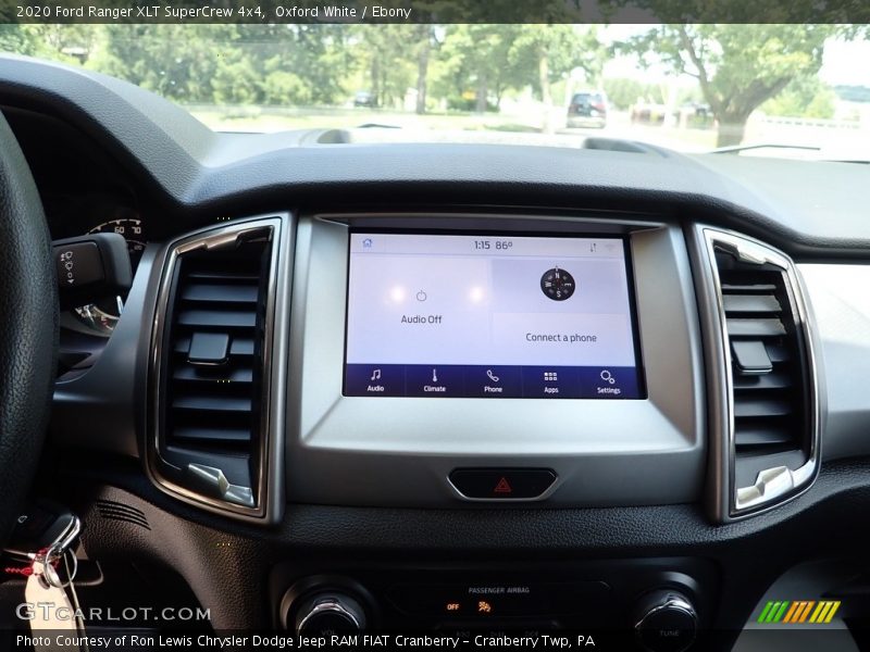 Oxford White / Ebony 2020 Ford Ranger XLT SuperCrew 4x4