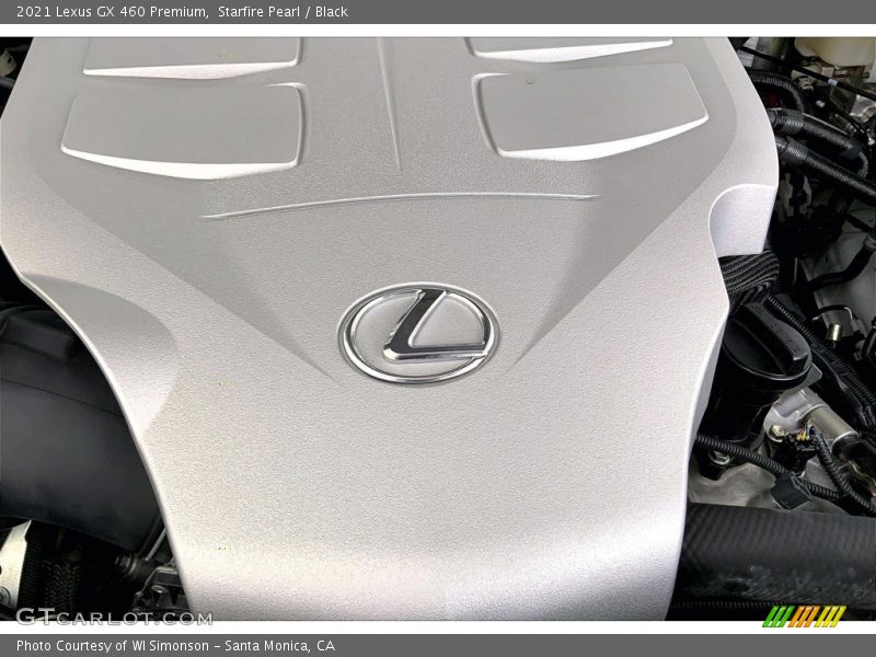 Starfire Pearl / Black 2021 Lexus GX 460 Premium