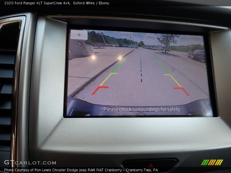 Oxford White / Ebony 2020 Ford Ranger XLT SuperCrew 4x4