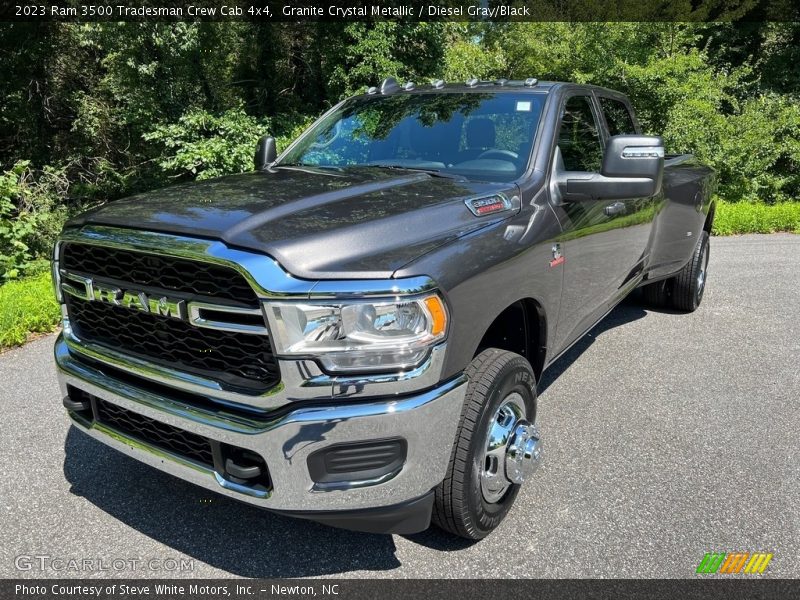 Granite Crystal Metallic / Diesel Gray/Black 2023 Ram 3500 Tradesman Crew Cab 4x4
