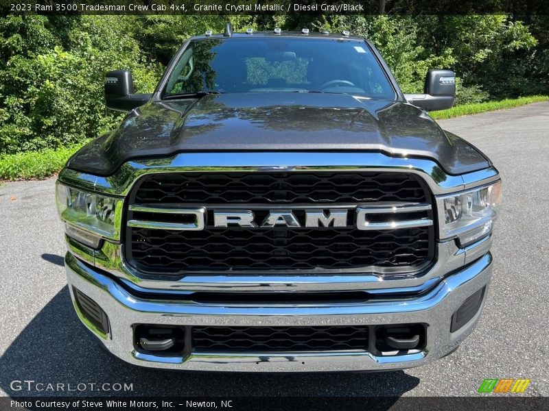 Granite Crystal Metallic / Diesel Gray/Black 2023 Ram 3500 Tradesman Crew Cab 4x4