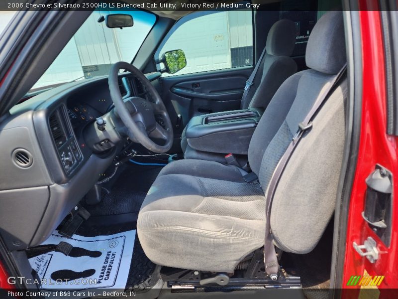 Victory Red / Medium Gray 2006 Chevrolet Silverado 2500HD LS Extended Cab Utility