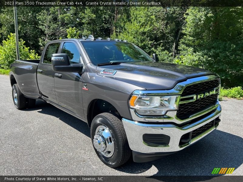 Front 3/4 View of 2023 3500 Tradesman Crew Cab 4x4