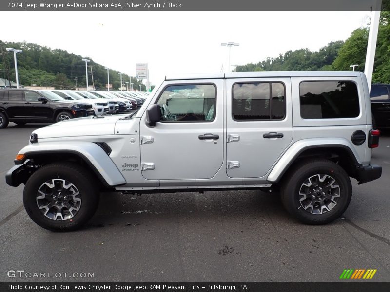  2024 Wrangler 4-Door Sahara 4x4 Silver Zynith
