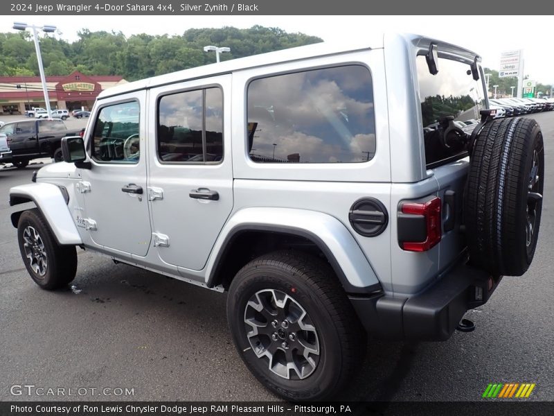 Silver Zynith / Black 2024 Jeep Wrangler 4-Door Sahara 4x4