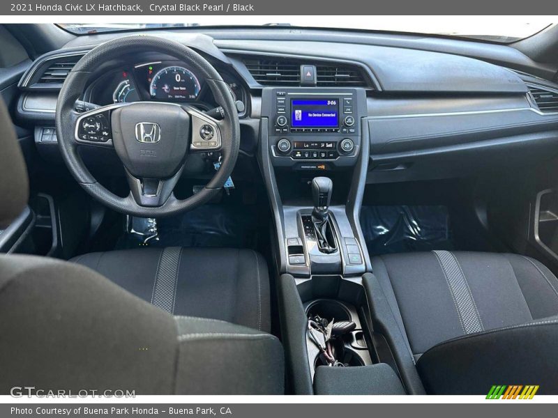 Dashboard of 2021 Civic LX Hatchback