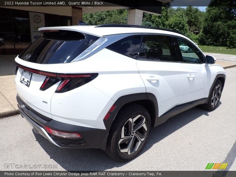 Quartz White / Black 2022 Hyundai Tucson Limited AWD