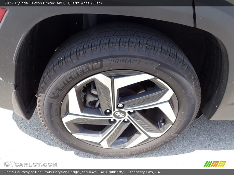 Quartz White / Black 2022 Hyundai Tucson Limited AWD