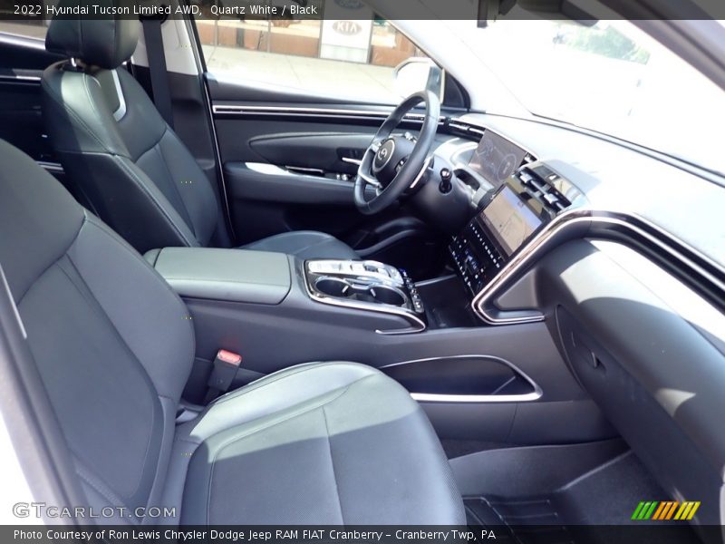 Quartz White / Black 2022 Hyundai Tucson Limited AWD