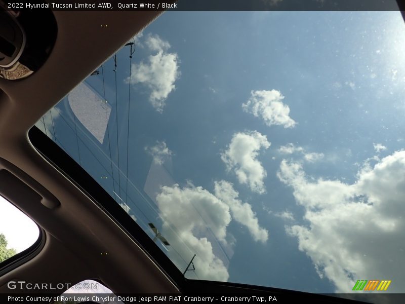 Quartz White / Black 2022 Hyundai Tucson Limited AWD