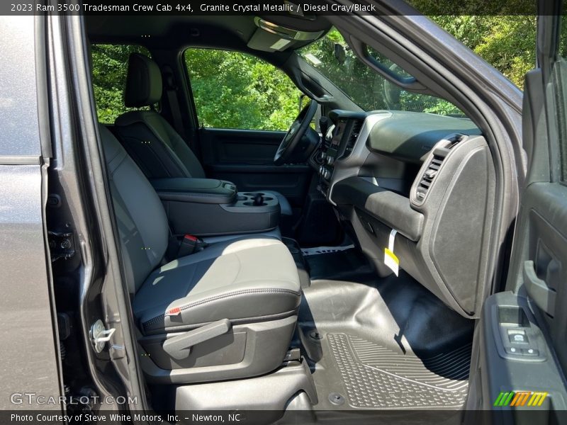 Granite Crystal Metallic / Diesel Gray/Black 2023 Ram 3500 Tradesman Crew Cab 4x4