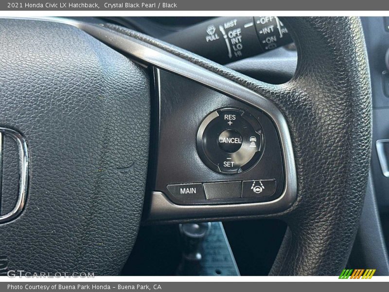  2021 Civic LX Hatchback Steering Wheel