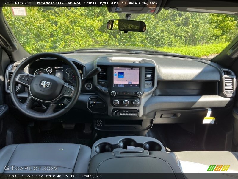 Dashboard of 2023 3500 Tradesman Crew Cab 4x4