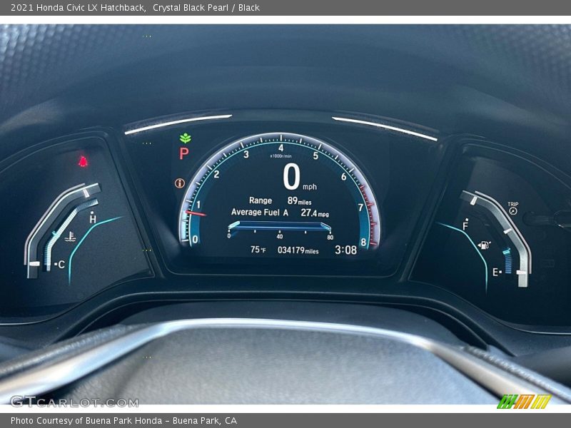  2021 Civic LX Hatchback LX Hatchback Gauges