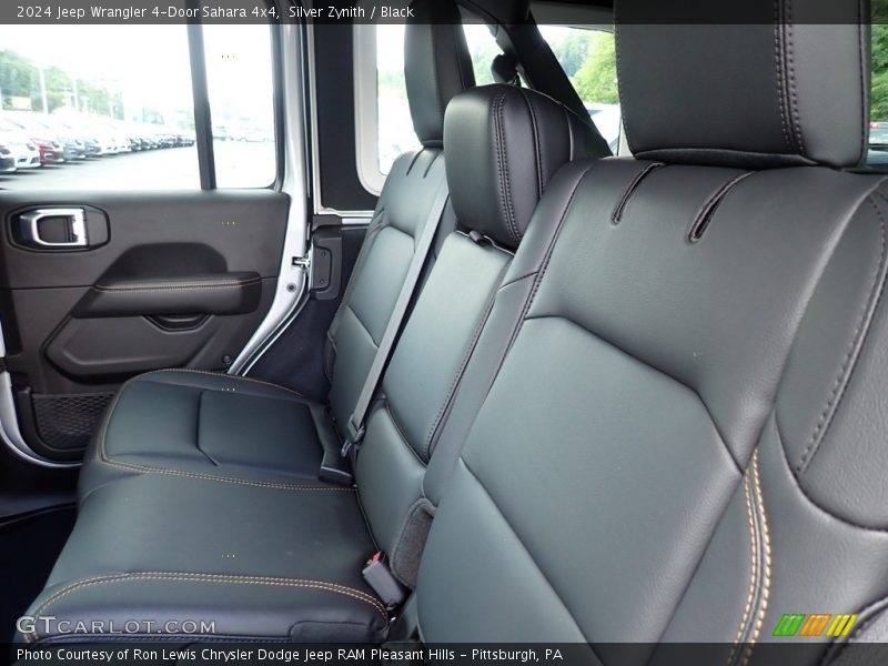 Silver Zynith / Black 2024 Jeep Wrangler 4-Door Sahara 4x4
