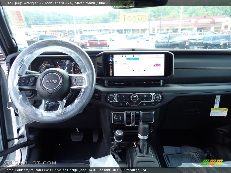 Silver Zynith / Black 2024 Jeep Wrangler 4-Door Sahara 4x4