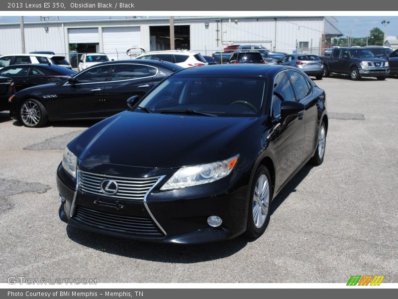 Obsidian Black / Black 2013 Lexus ES 350