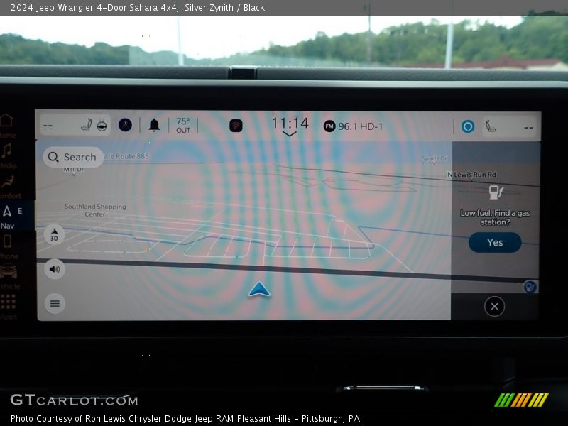 Silver Zynith / Black 2024 Jeep Wrangler 4-Door Sahara 4x4