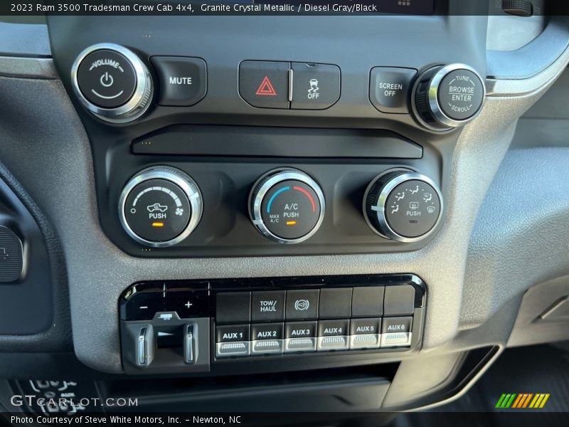 Controls of 2023 3500 Tradesman Crew Cab 4x4