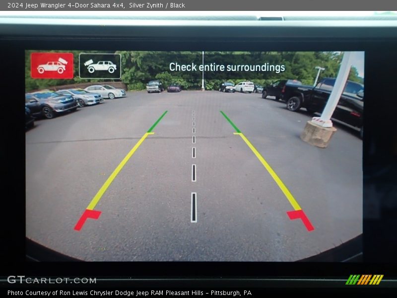 Silver Zynith / Black 2024 Jeep Wrangler 4-Door Sahara 4x4