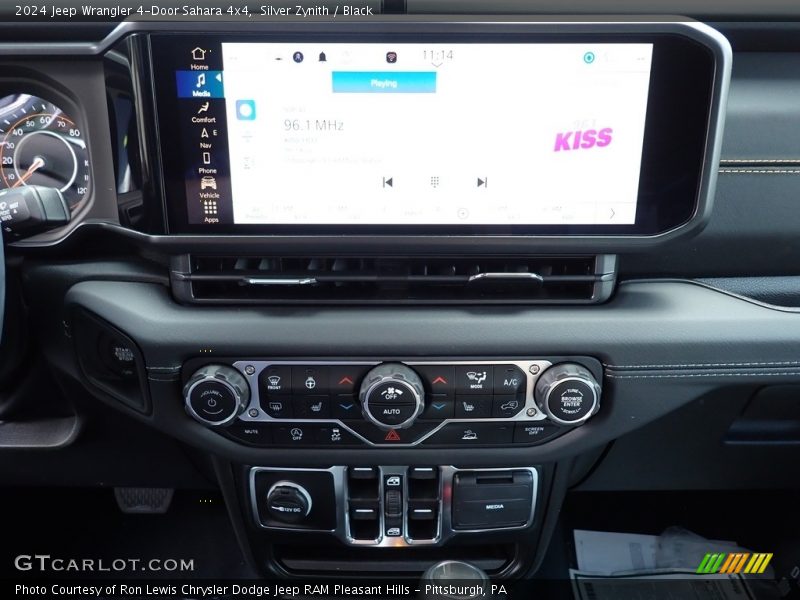Silver Zynith / Black 2024 Jeep Wrangler 4-Door Sahara 4x4