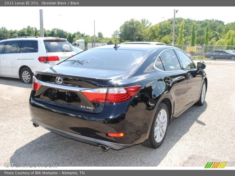 Obsidian Black / Black 2013 Lexus ES 350