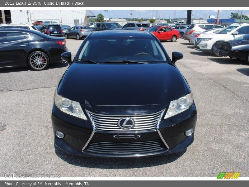 Obsidian Black / Black 2013 Lexus ES 350