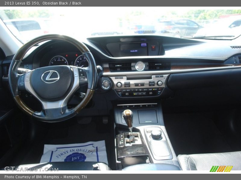 Obsidian Black / Black 2013 Lexus ES 350