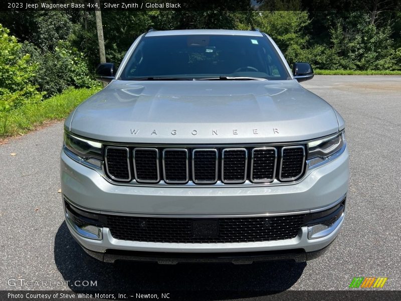 Silver Zynith / Global Black 2023 Jeep Wagoneer Base 4x4