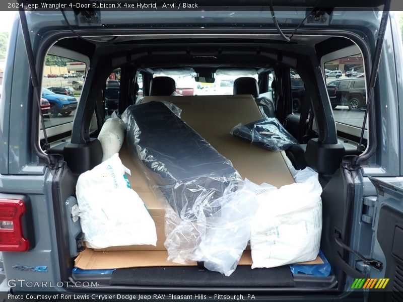 Anvil / Black 2024 Jeep Wrangler 4-Door Rubicon X 4xe Hybrid