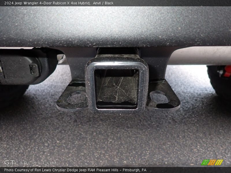 Anvil / Black 2024 Jeep Wrangler 4-Door Rubicon X 4xe Hybrid