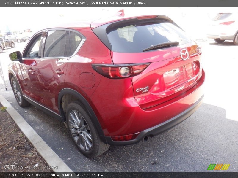 Soul Red Crystal Metallic / Black 2021 Mazda CX-5 Grand Touring Reserve AWD