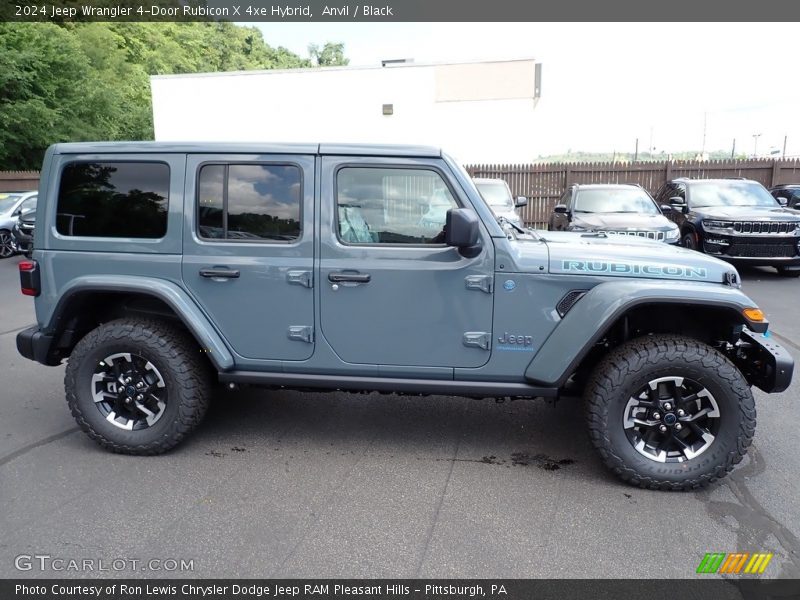  2024 Wrangler 4-Door Rubicon X 4xe Hybrid Anvil