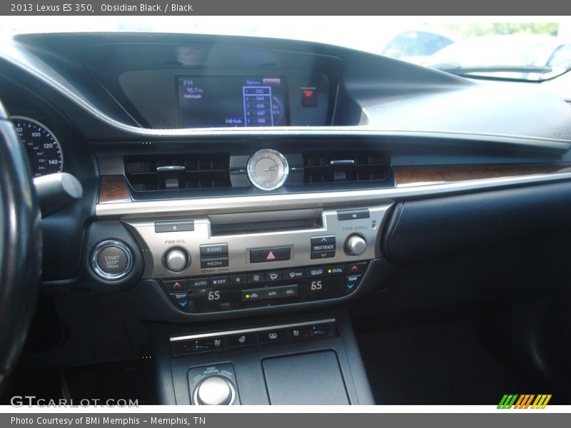 Obsidian Black / Black 2013 Lexus ES 350