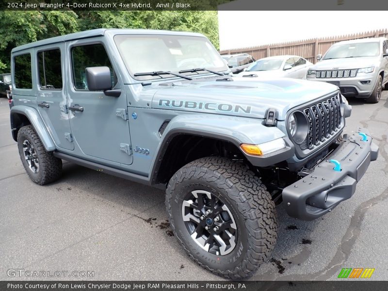 Front 3/4 View of 2024 Wrangler 4-Door Rubicon X 4xe Hybrid