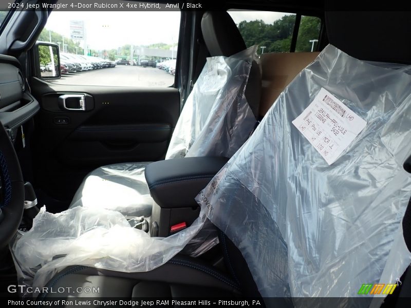 Anvil / Black 2024 Jeep Wrangler 4-Door Rubicon X 4xe Hybrid
