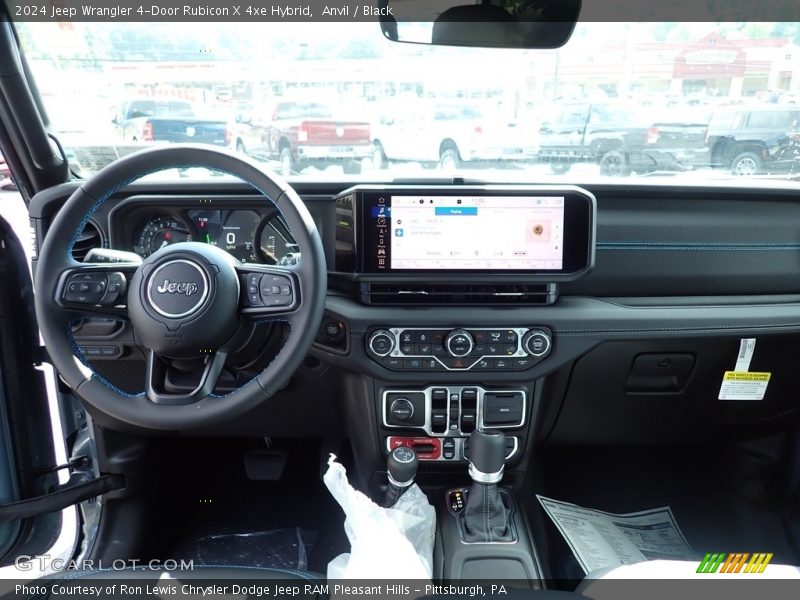 Dashboard of 2024 Wrangler 4-Door Rubicon X 4xe Hybrid