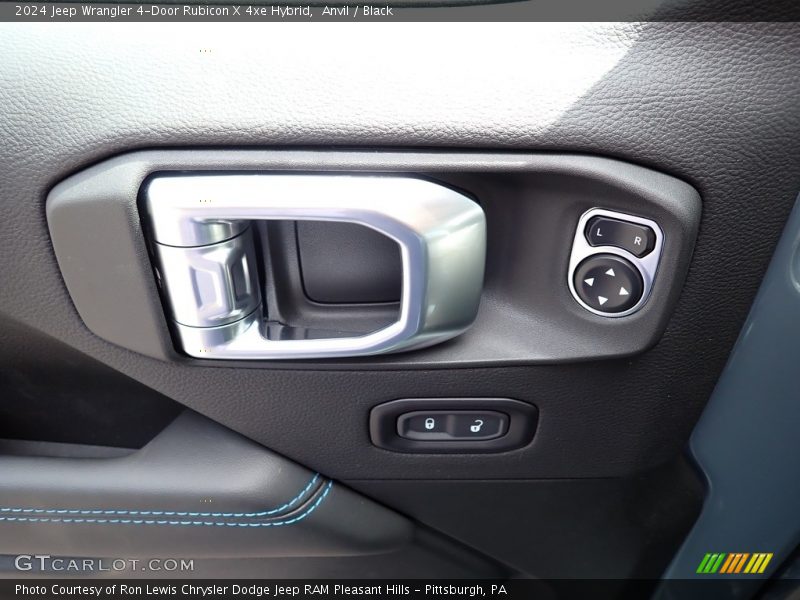 Anvil / Black 2024 Jeep Wrangler 4-Door Rubicon X 4xe Hybrid