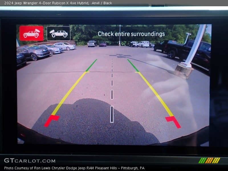 Controls of 2024 Wrangler 4-Door Rubicon X 4xe Hybrid