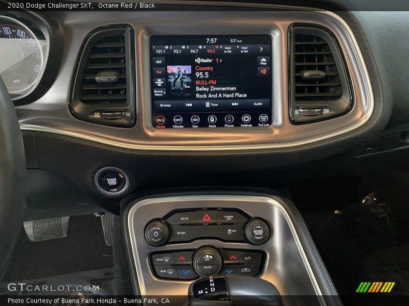 Controls of 2020 Challenger SXT