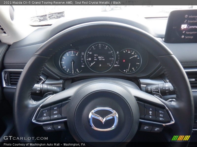 Soul Red Crystal Metallic / Black 2021 Mazda CX-5 Grand Touring Reserve AWD