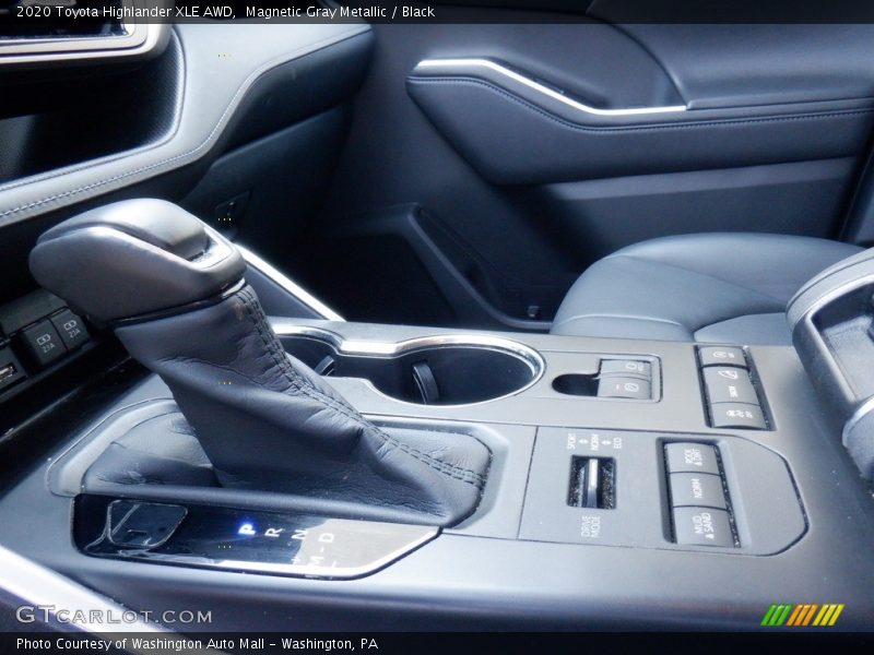 Magnetic Gray Metallic / Black 2020 Toyota Highlander XLE AWD