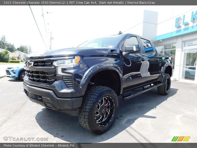 Dark Ash Metallic / Sherrod Black/Gray 2023 Chevrolet Silverado 1500 Sherrod LZ-1 RST Crew Cab 4x4